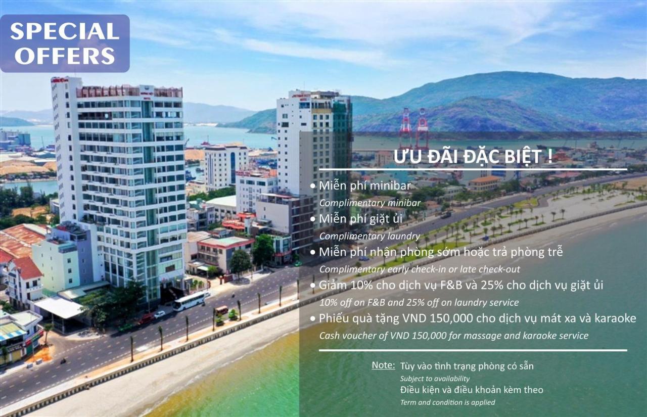 Huong Viet Hotel Quy Nhon - Beachfront Eksteriør billede